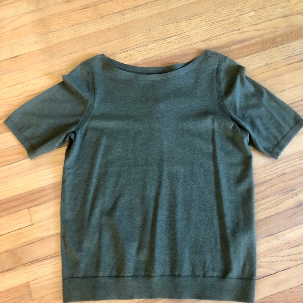NWT Banana Republic Stretch Cotton Sweater